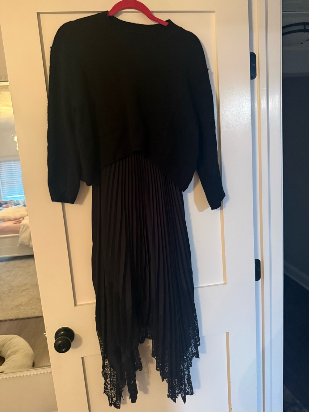 AllSaints Nadia 2-In-1 midi dress - Picture 3 of 8